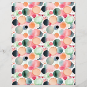 Lámina Puntos de Polka y franjas 4