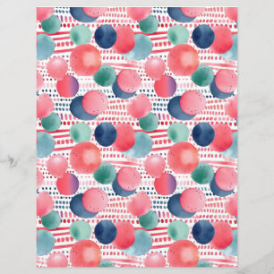 Lámina Puntos y franjas de polka 21