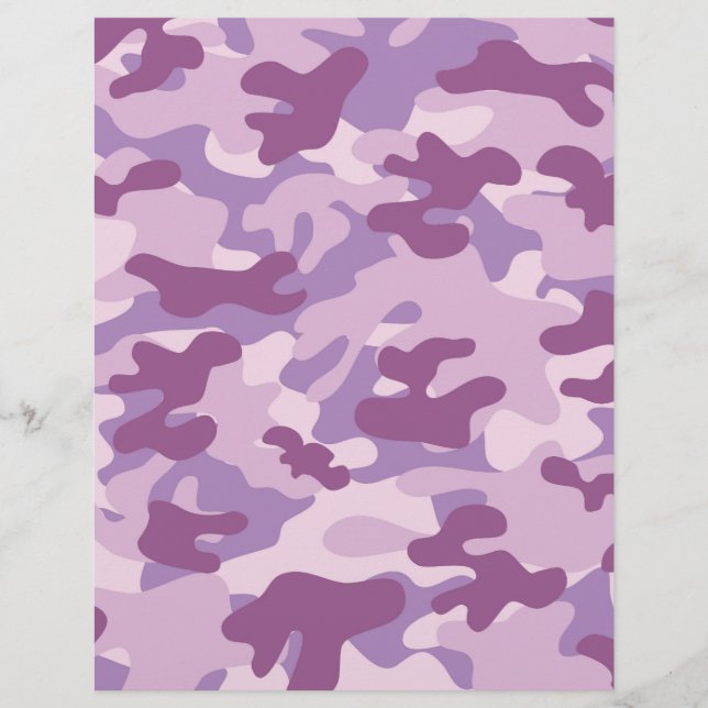 Lámina Purple Camo Design (Anverso)