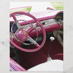 Lámina Purple Chevy Bel Air