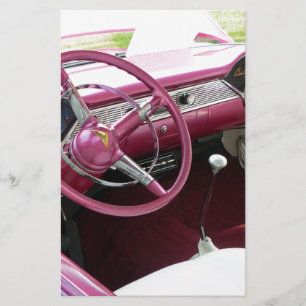 Lámina Purple Chevy Bel Air