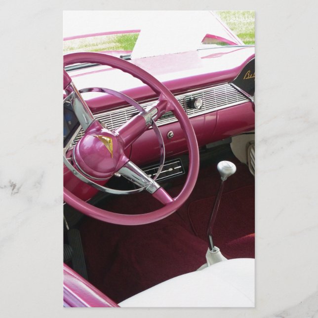Lámina Purple Chevy Bel Air (Anverso)
