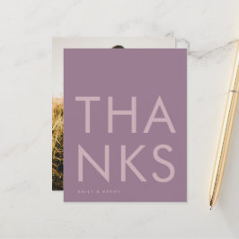 Lámina Purple Lilac Monograma moderno Boda negrita