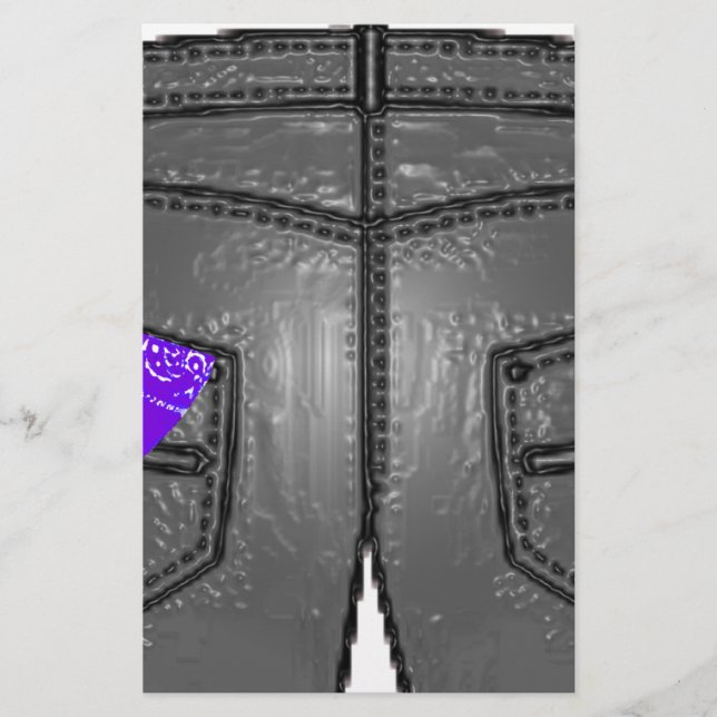 Lámina Púrpura izquierda Hanky (Anverso)