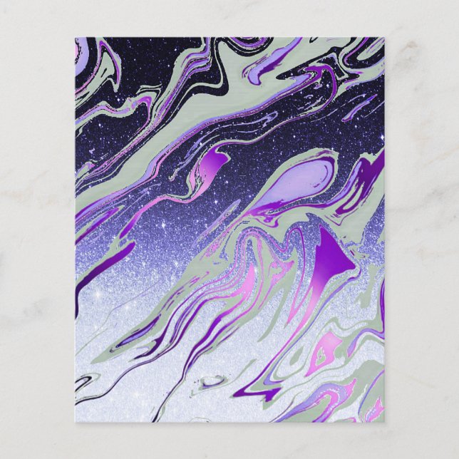 Lámina Purpurina de mármol morado (Anverso)