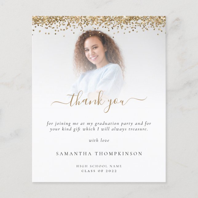 Lámina Purpurina de Oro Grad Presupuestos (Anverso)