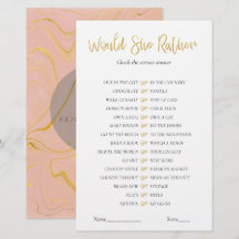 Purpurina de oro juego de ducha de novia preferirí