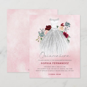 Lámina Purpurina de plata de borgoña de presupuesto vesti