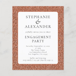 Lámina Purpurina de presupuesto Partido de compromiso bla