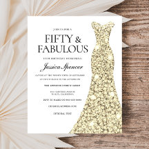 Purpurina Dorado con invitación al presupuesto por