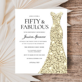 Lámina Purpurina Dorado con invitación al presupuesto por