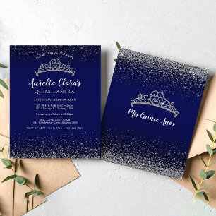 Lámina PURPURINA Tiara Quinceanera