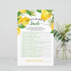 Lámina ¿Qué Dijo Sobre Su Juego De Novias?