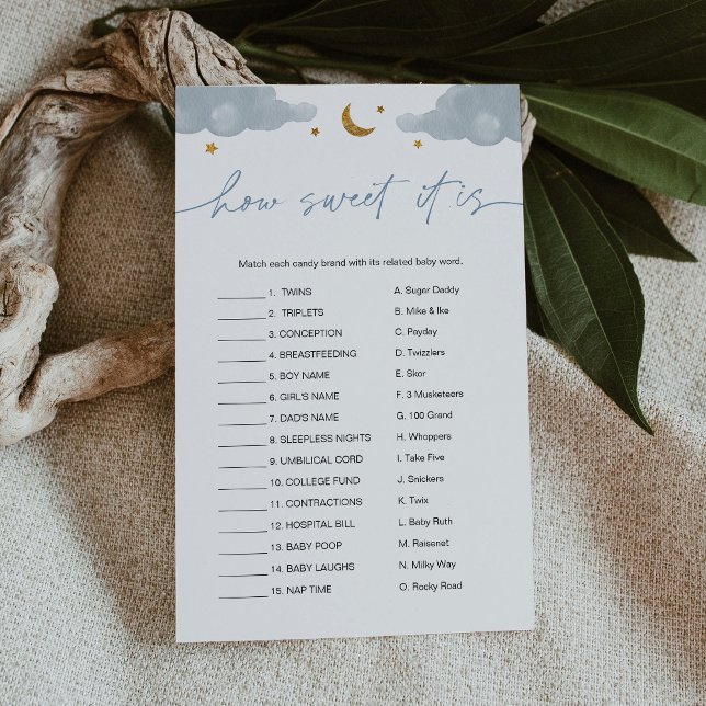 Lámina Qué Dulce Es Candy Bar Twinkle Star Baby Game (Subido por el creador)