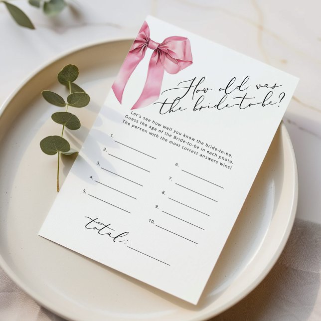 Lámina Qué edad tenía el elegante juego de la novia Pink  (Subido por el creador)