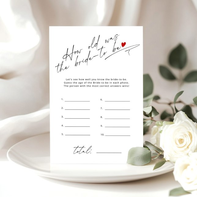 Lámina Qué edad tenía el juego de escritura de novia Eleg (Subido por el creador)