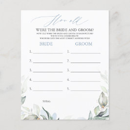 Lámina ¿Qué edad tenían los juegos de BRIDE y GROOM?