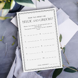 Lámina ¿Qué edad tenían los juegos de novias y novios?