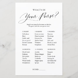 Lámina ¿Qué es lo minimalista de tu juego de Baby Shower