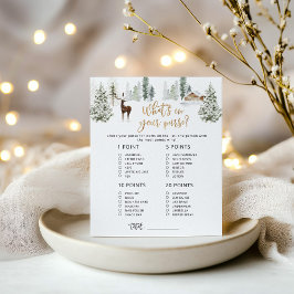 Lámina ¿Qué es lo que hay en tu bolso?