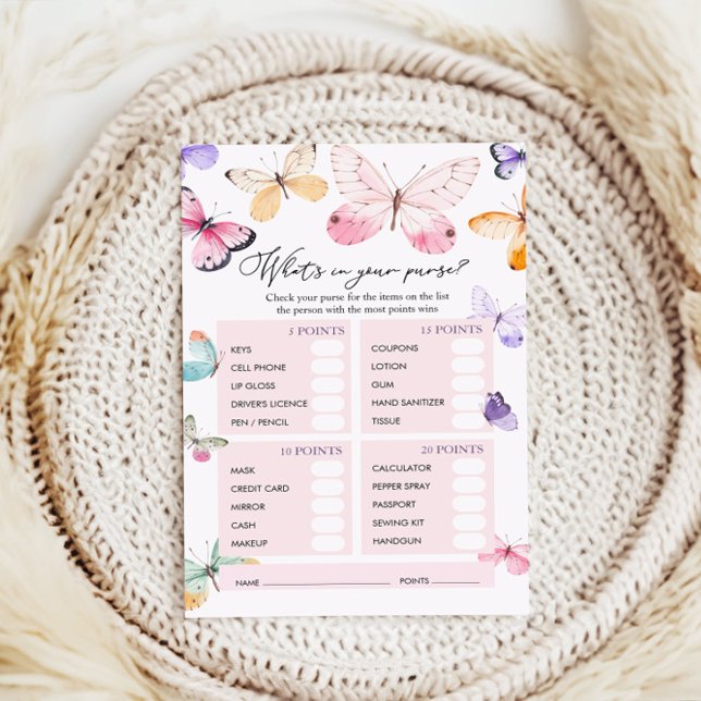 Lámina ¿Qué hay en el juego Baby Shower de tu cartera? (Subido por el creador)