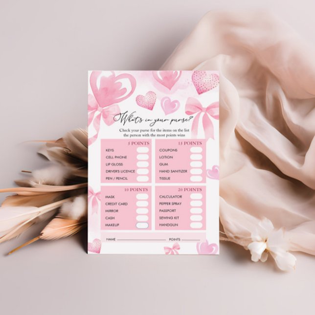 Lámina ¿Qué hay en tu bolsillo del juego de San Valentín  (Subido por el creador)