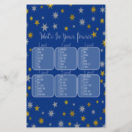 Lámina ¿Qué hay en tu bolso, pequeño juego de ducha de be