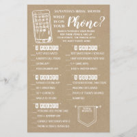 Qué hay en tu juego de ducha de teléfono español i