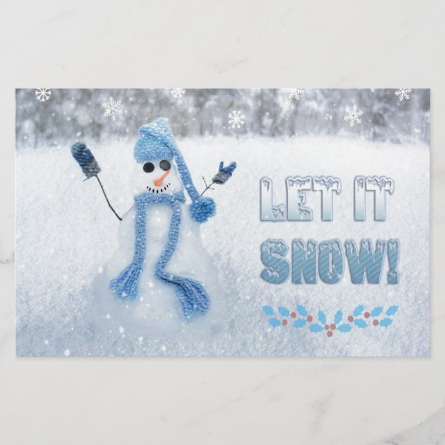 Lámina Que La Nieve (Anverso)