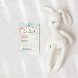 Lámina "¿Qué tan bien conoces a mamá/papá", 2 lados