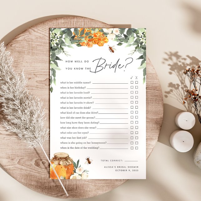 Lámina ¿Qué tan bien conoces el juego de la ducha de novi (Subido por el creador)