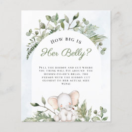 Lámina ¿Qué tan grande es su Belly?