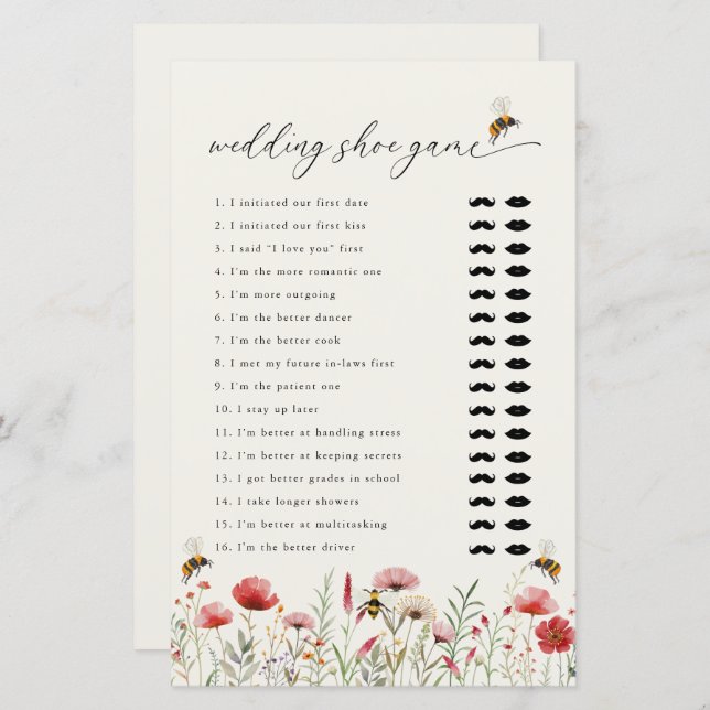 Lámina Quería Asumir Que Dijo Que Dijo Que Había Jugado A (Anverso / Reverso)