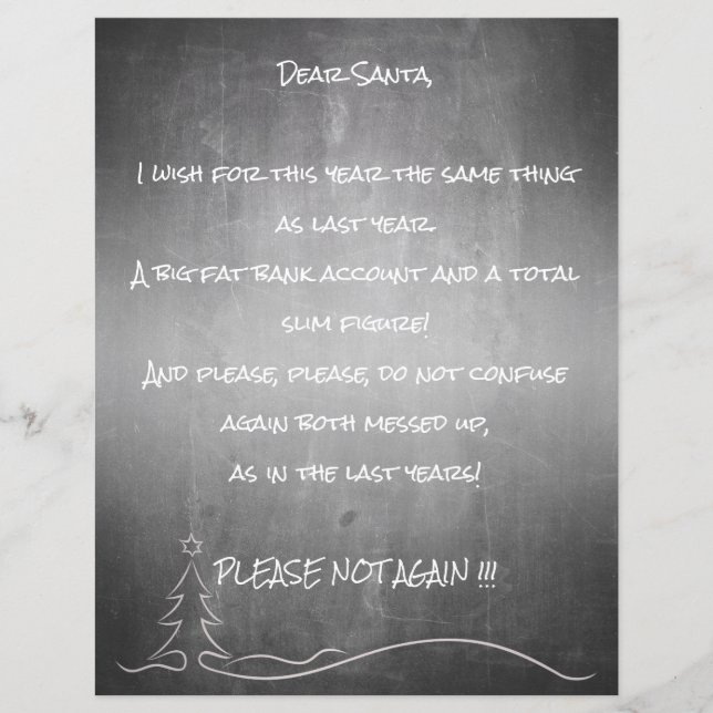 Lámina Querido buen Santa (Anverso)
