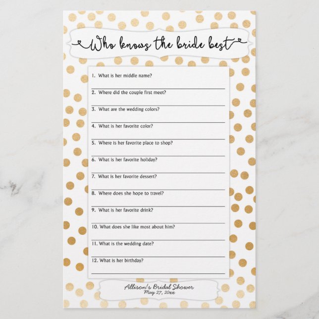 Lámina Quién conoce a la novia que dijo que dijo que el p (Anverso)