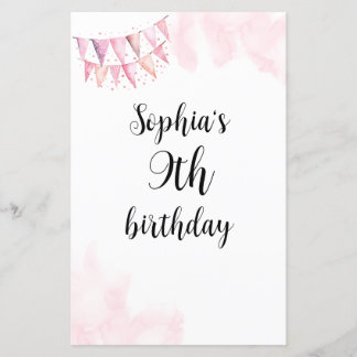 Lámina Quien Conoce Al Chica De Cumpleaños Mejor Juego -