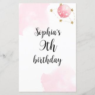 Lámina Quien Conoce Al Chica De Cumpleaños Mejor Juego -