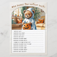 ¿Quién Conoce Mejor a la Madre? Baby Shower de Hal