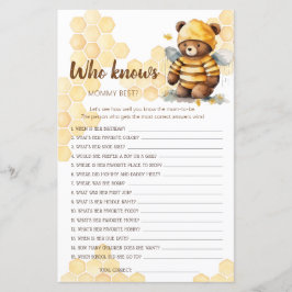 Lámina ¿Quién conoce mejor a MOMMY?