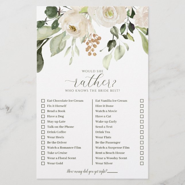 Lámina Quien Más Conoce A La Novia Prefiere Un Juego De D (Anverso)