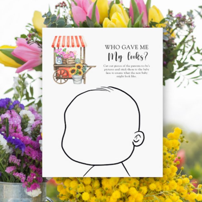 Lámina ¿Quién me dio mi apariencia, bebé? (Subido por el creador)