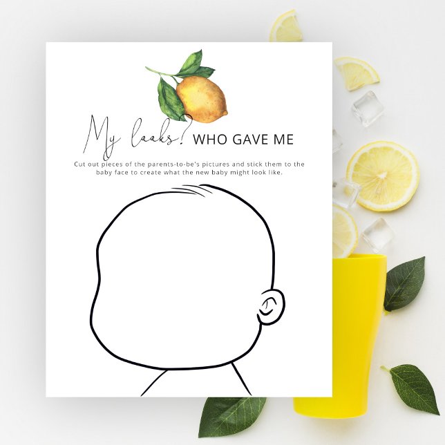 Lámina ¿Quién me dio mi apariencia, bebé? (Subido por el creador)