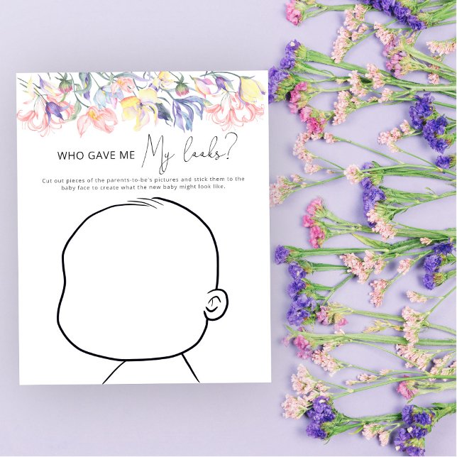 Lámina ¿Quién me dio mi apariencia, bebé? (Subido por el creador)