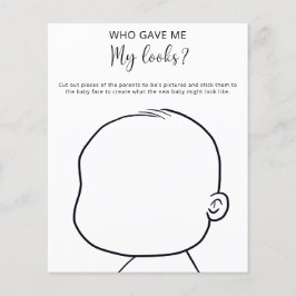 Lámina ¿Quién me dio mi apariencia, bebé?