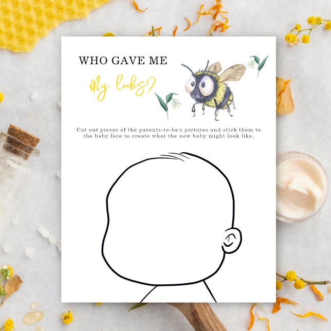 Lámina ¿Quién me dio mi mirada? - Abeja de burbujas (Subido por el creador)