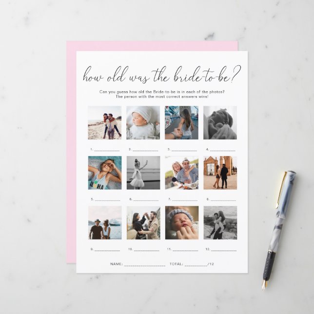 Lámina Quinn Cuán Viejo Era El Juego De Novias (Anverso/Reverso In Situ)