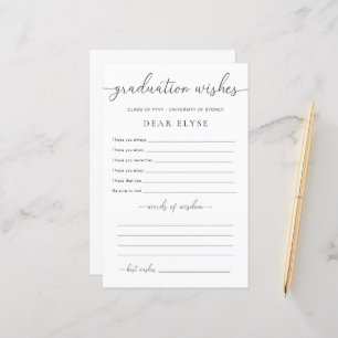 Lámina Quinn Deseos Mínimos De Graduación