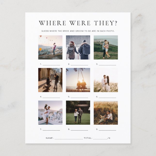 Lámina Quinn Donde Estaban De Vacaciones (Anverso)