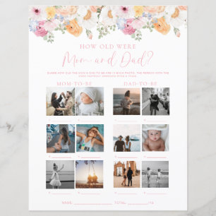 Lámina Quinn ¿Qué edad tenían la foto de mamá y papá?