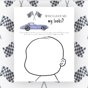 Lámina Race car - ¿Quién me dio mi apariencia?